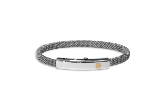 Bracciale Borsari gioielli Uomo Cosmo in Acciaio BR-COS01P - BR-COS01P
